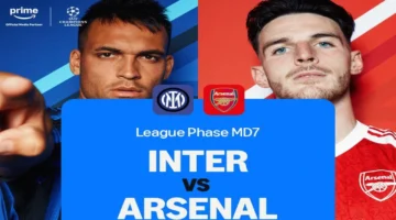 قمة دوري أبطال أوروبا.. القنوات الناقلة لمباراة إنتر ميلان وأرسنال اليوم بمشاركة المحترفين